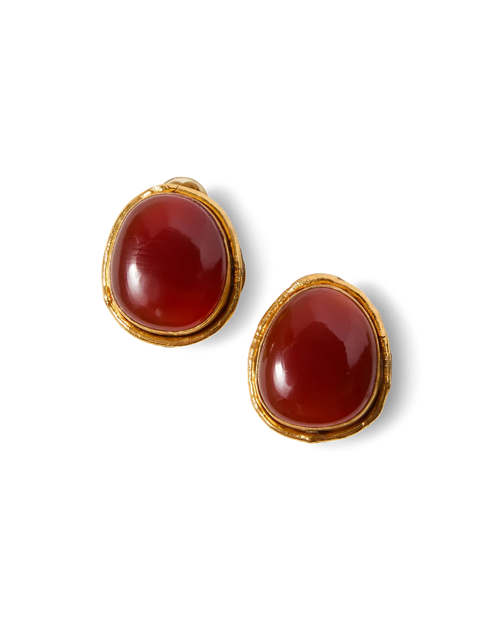 Macaroon Carnelian Earring