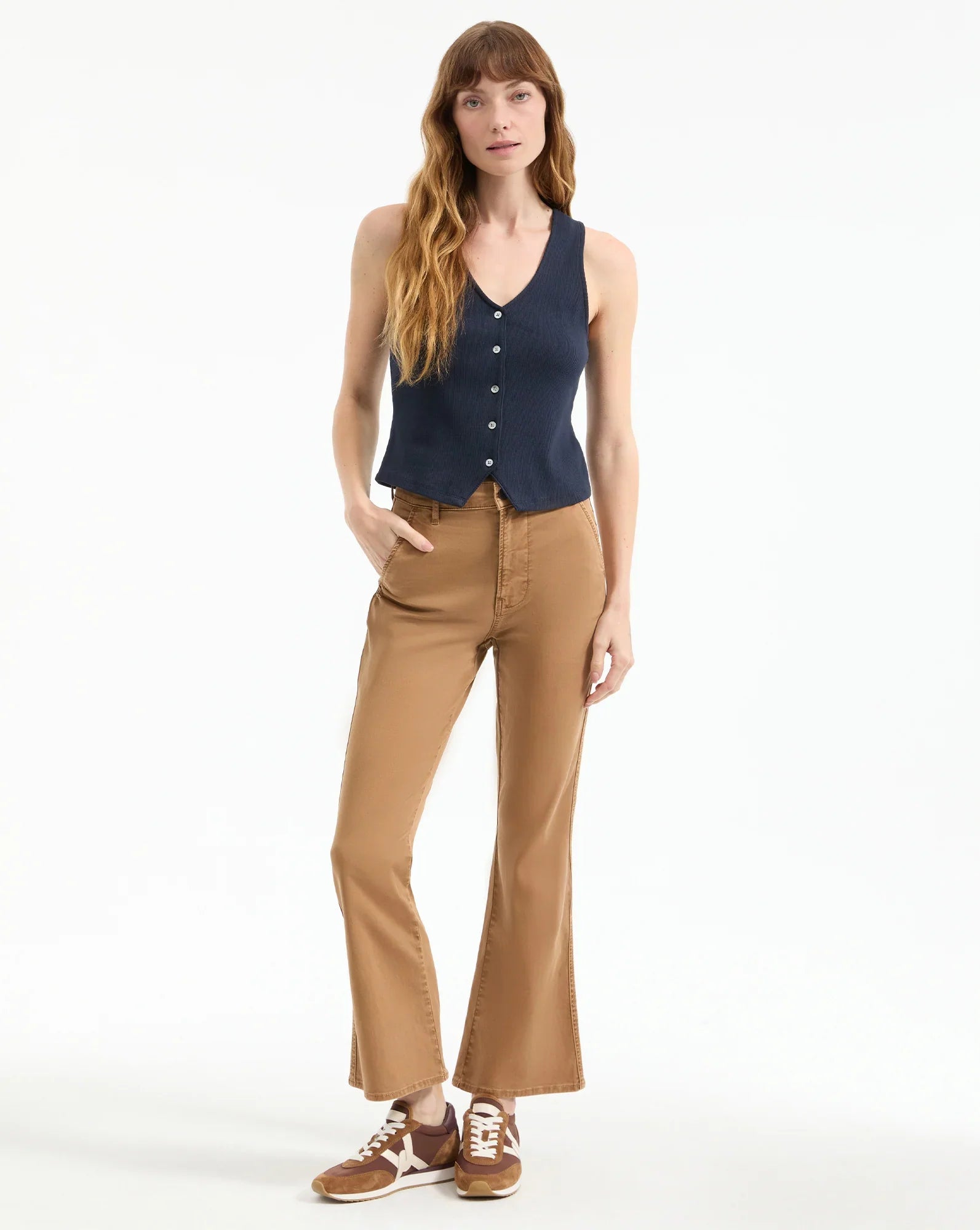 Carson Kick-Flare Jean