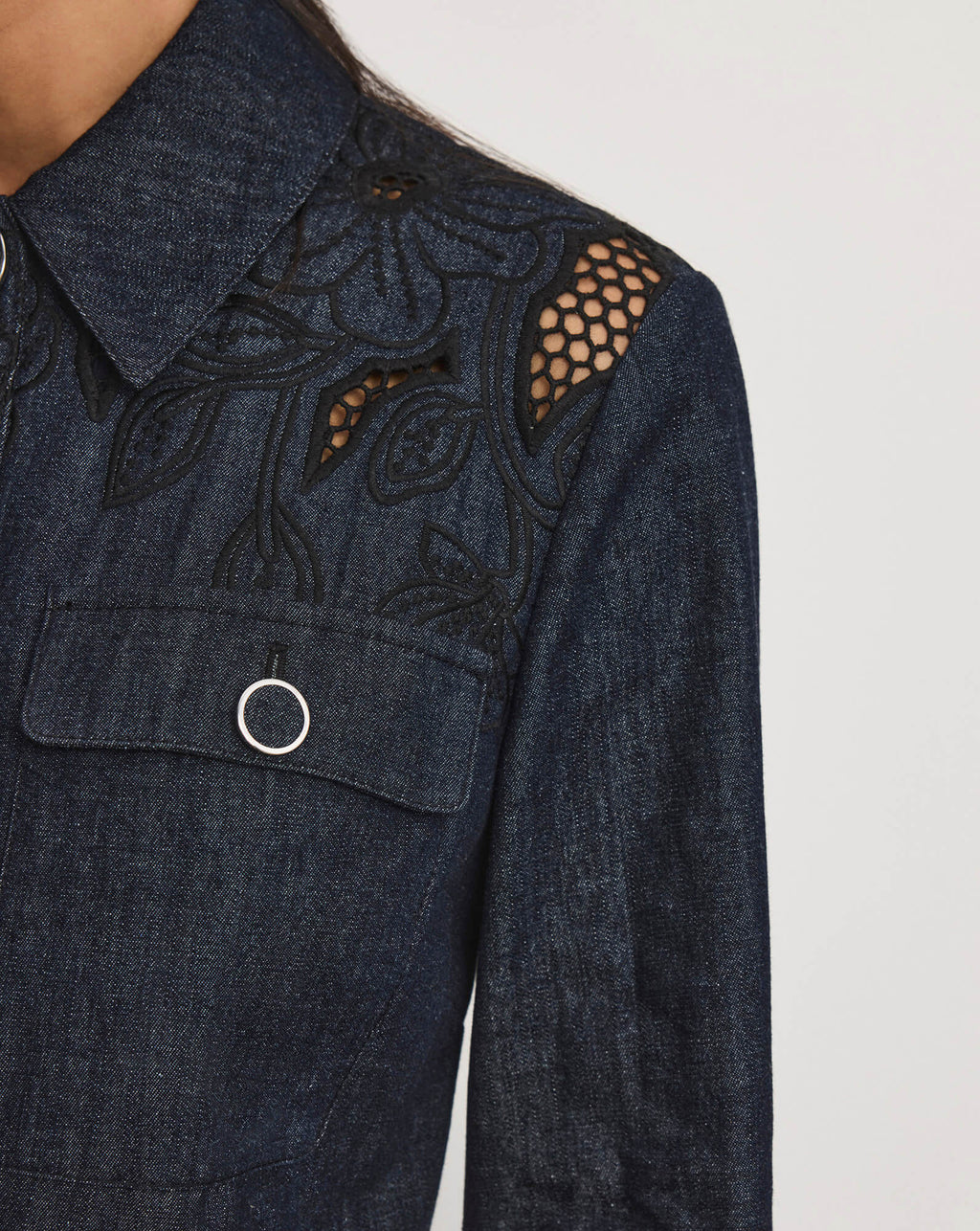Kiki Eyelet Jacket