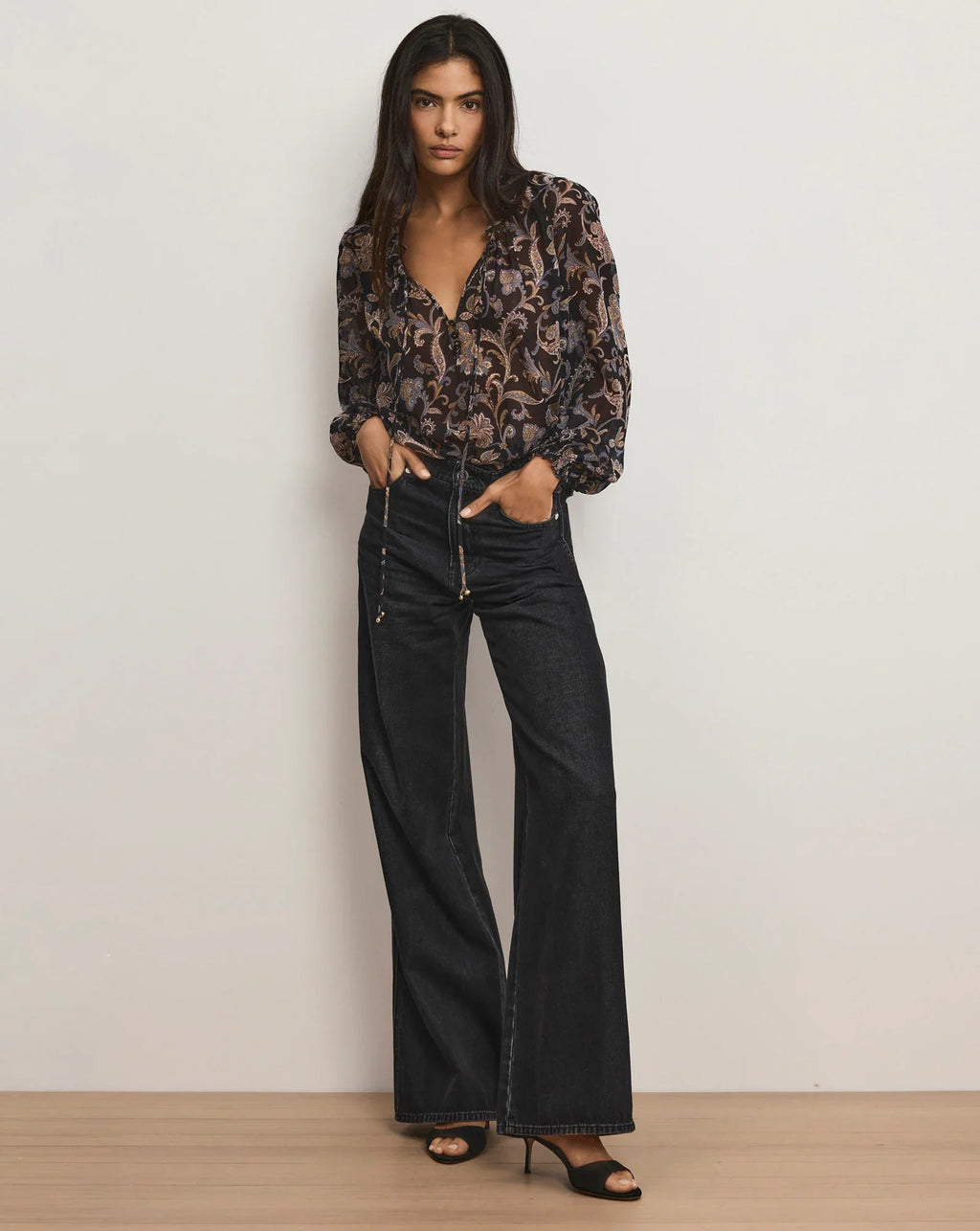 Hickory Paisley Blouse