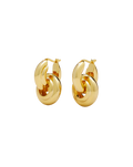 Interlocking Hoop Earrings