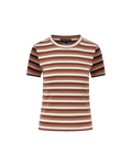 Pruitt Striped Ribbed T-Shirt