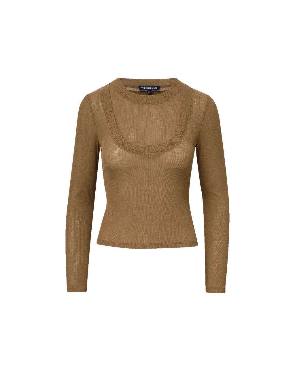 Neita Ribbed Crewneck Top