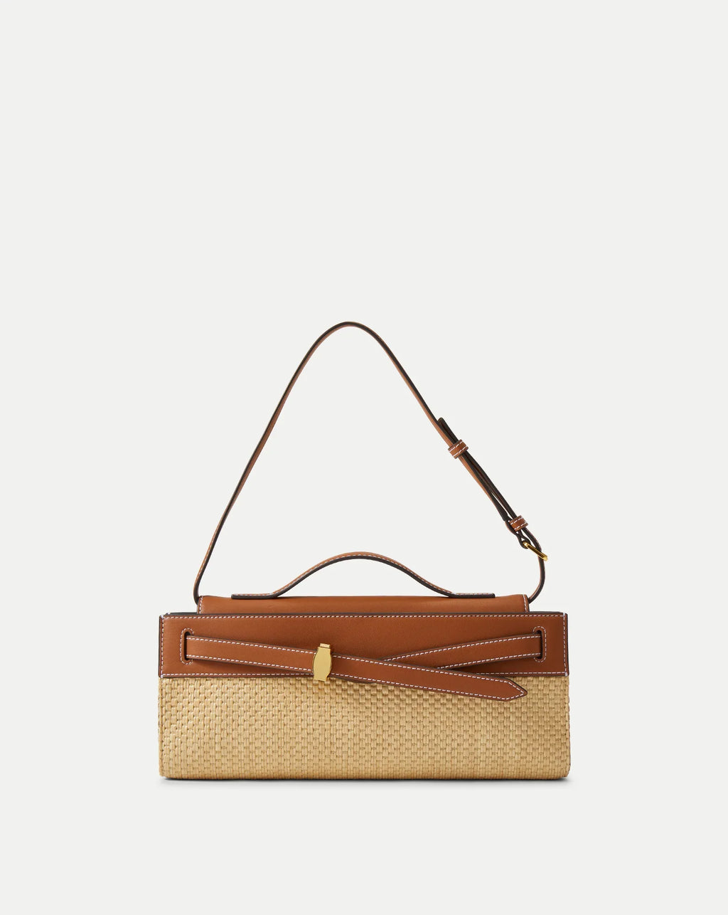 Veronica Beard Raffia Dash Clutch