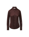 Monique Silk Button-Down Shirt