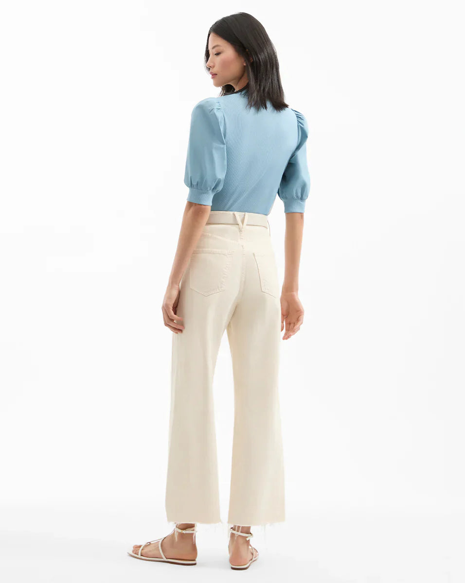 Coralee Puff-Sleeve Tee