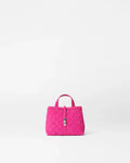 Raspberry Nubuck Mini Astor Top Handle