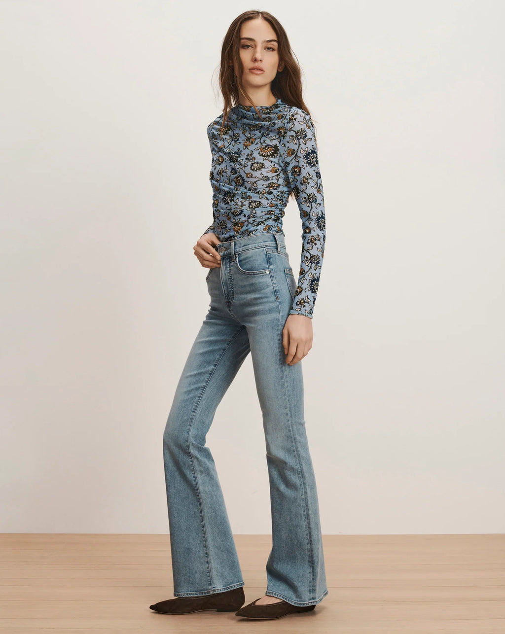 Beverly Skinny-Flare Jean