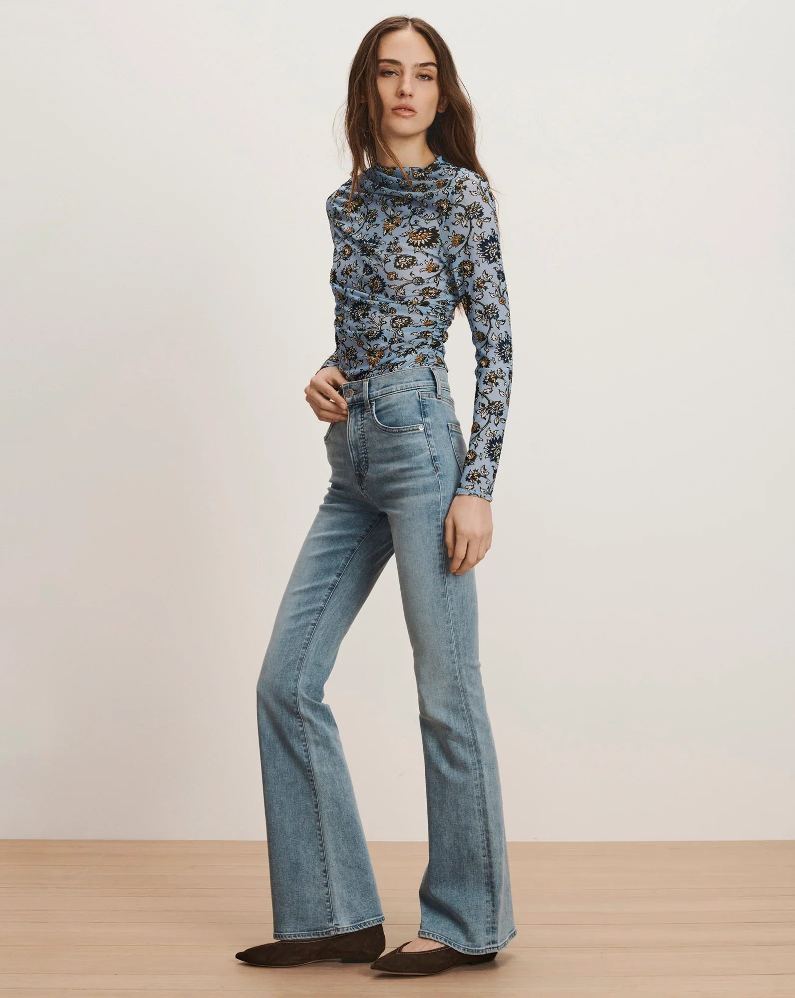 Beverly Skinny-Flare Jean