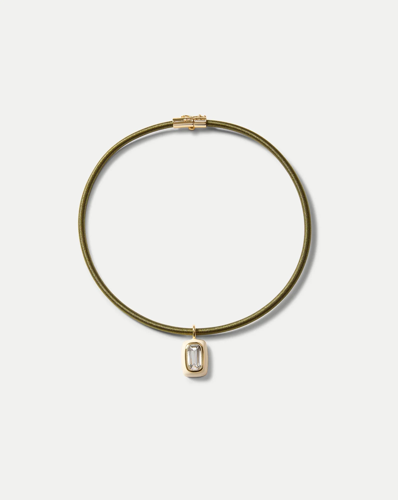 Army Cord Pendant Necklace