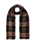 Plaid Wool Scarf