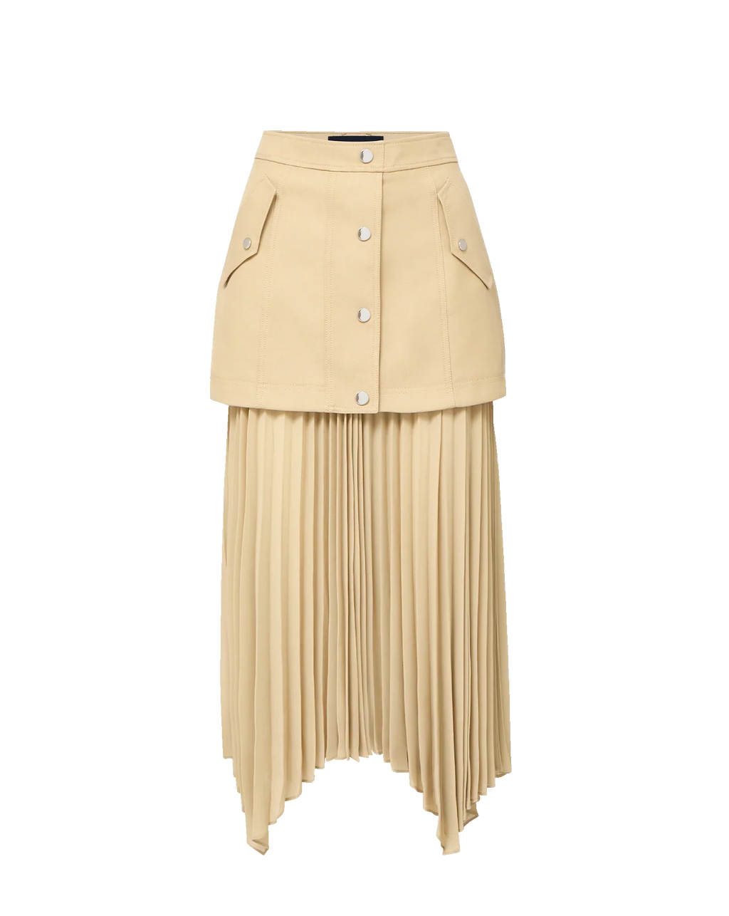 Patricka Layered Midi Skirt