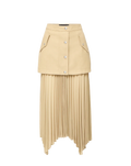 Patricka Layered Midi Skirt