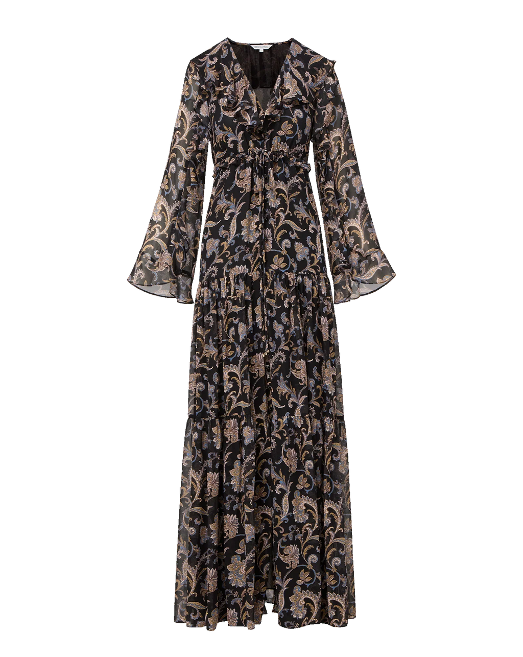Akara Silk Maxi Dress