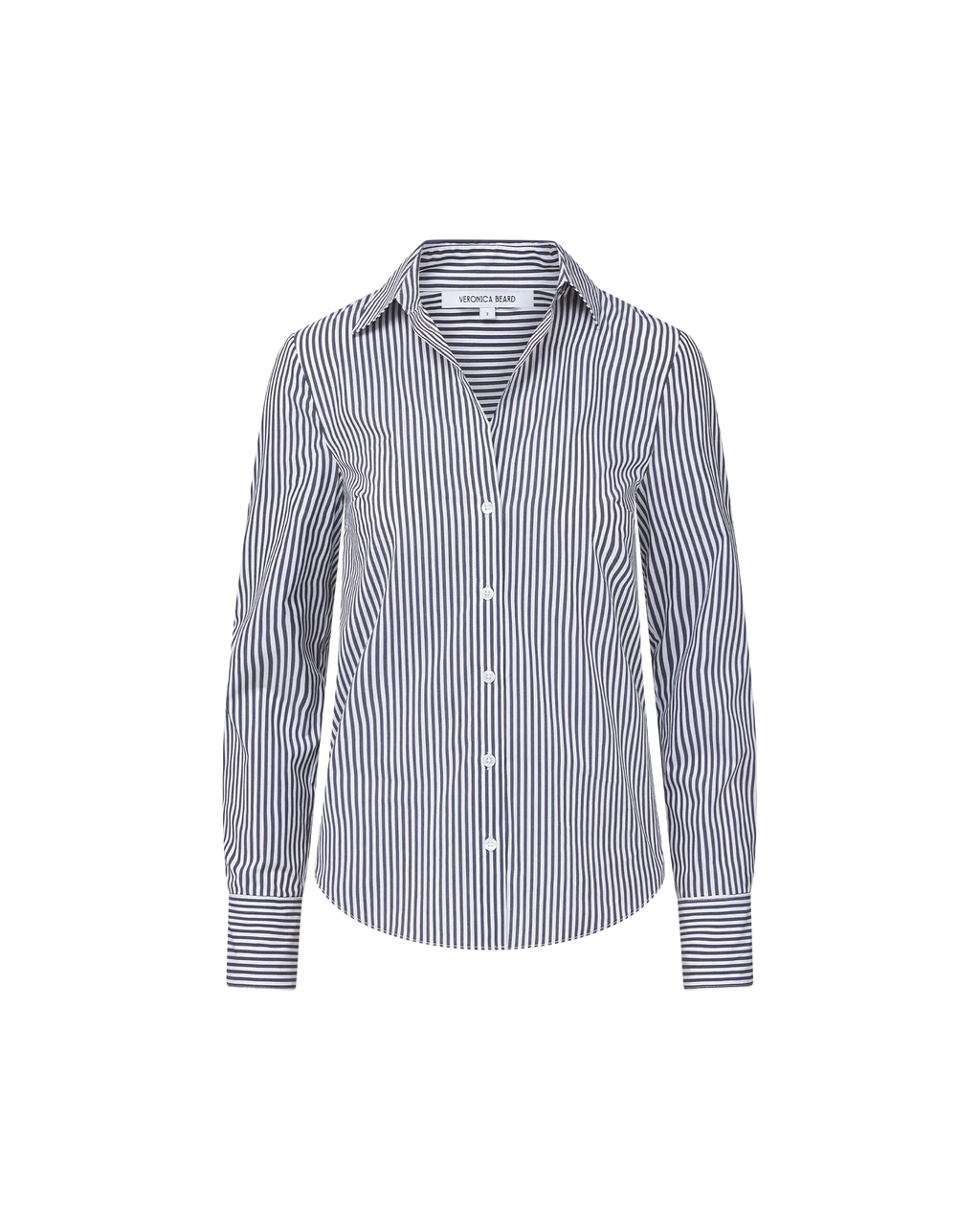 Amelia Striped Button-Down Shirt