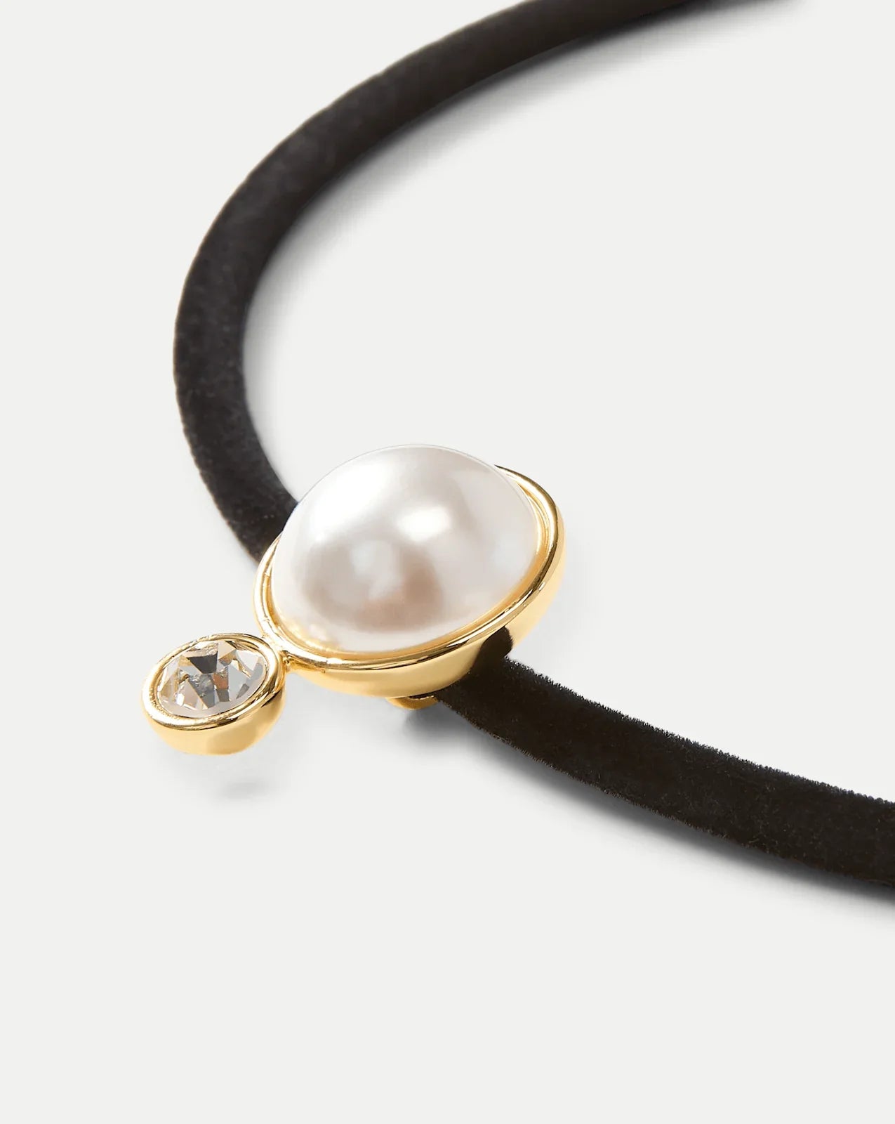 Pearl Pendant Cord Necklace