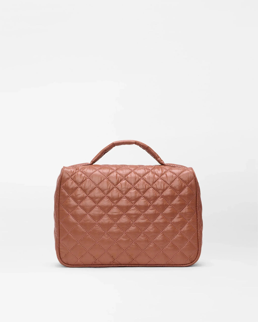 Terracotta Zip Round Cosmetic