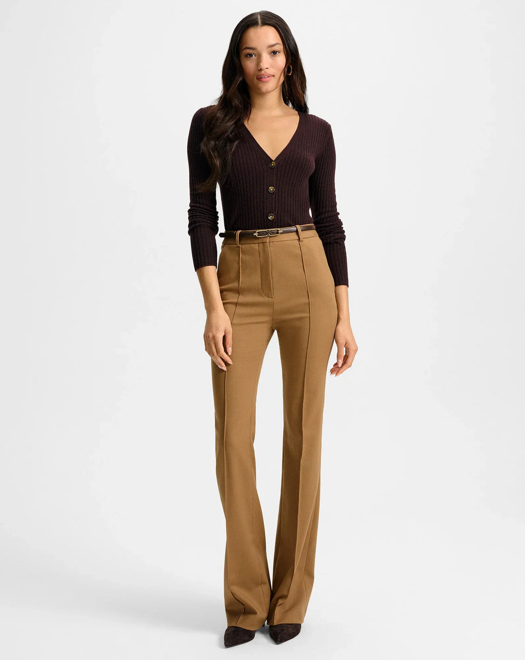 Gracie Belted Flare Pant