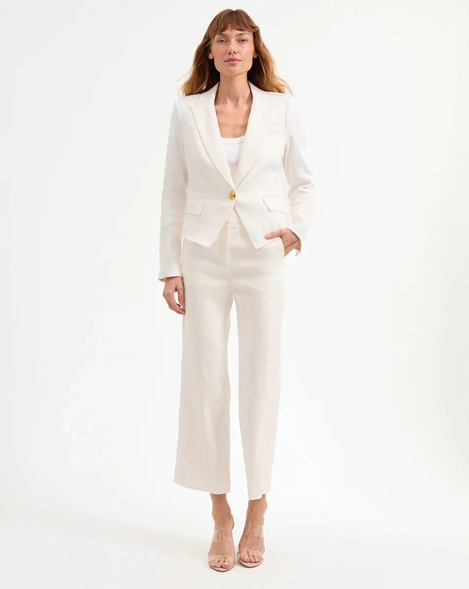 Aubrie Cropped Wide-Leg Pant