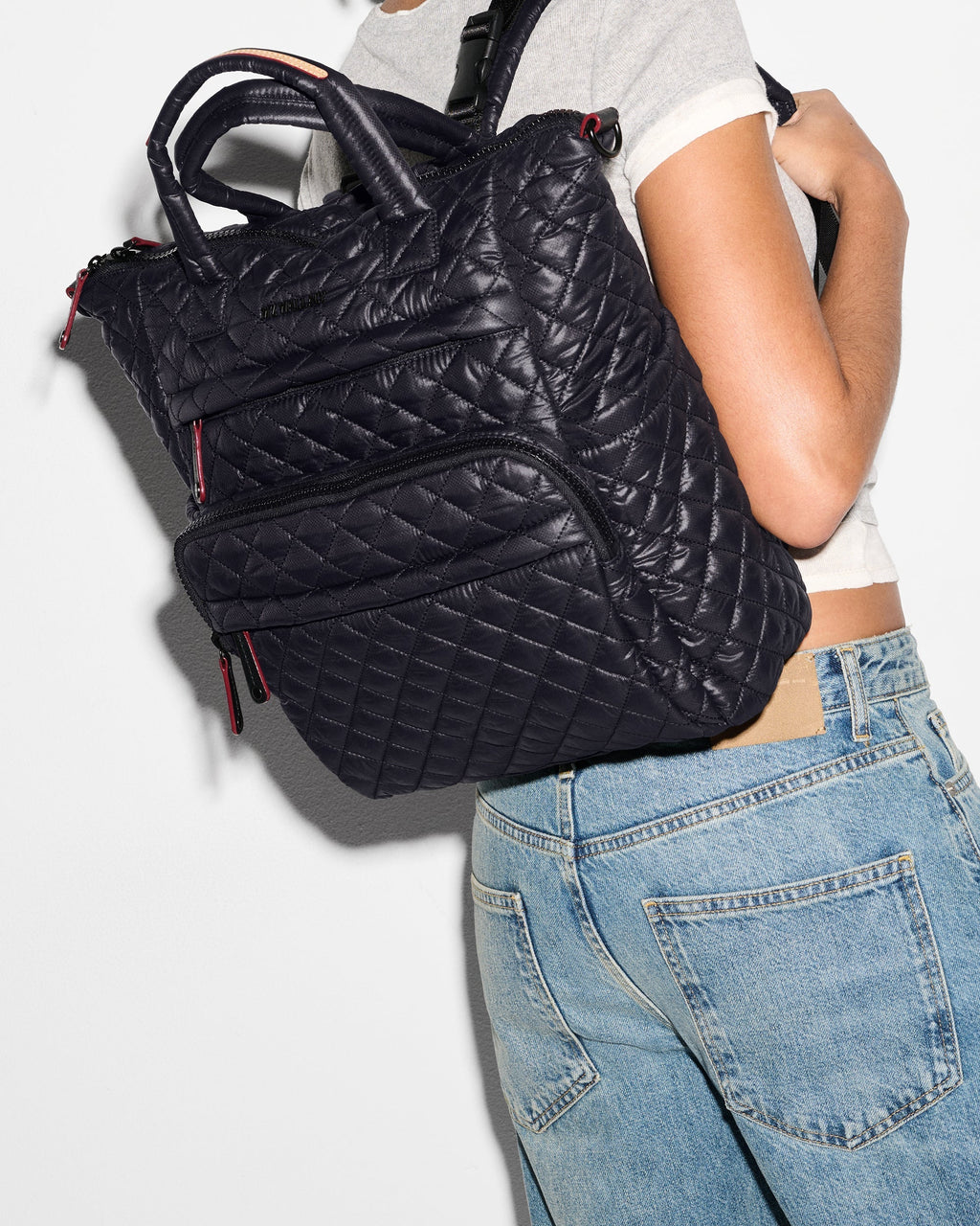 Black Medium Utility Backpack