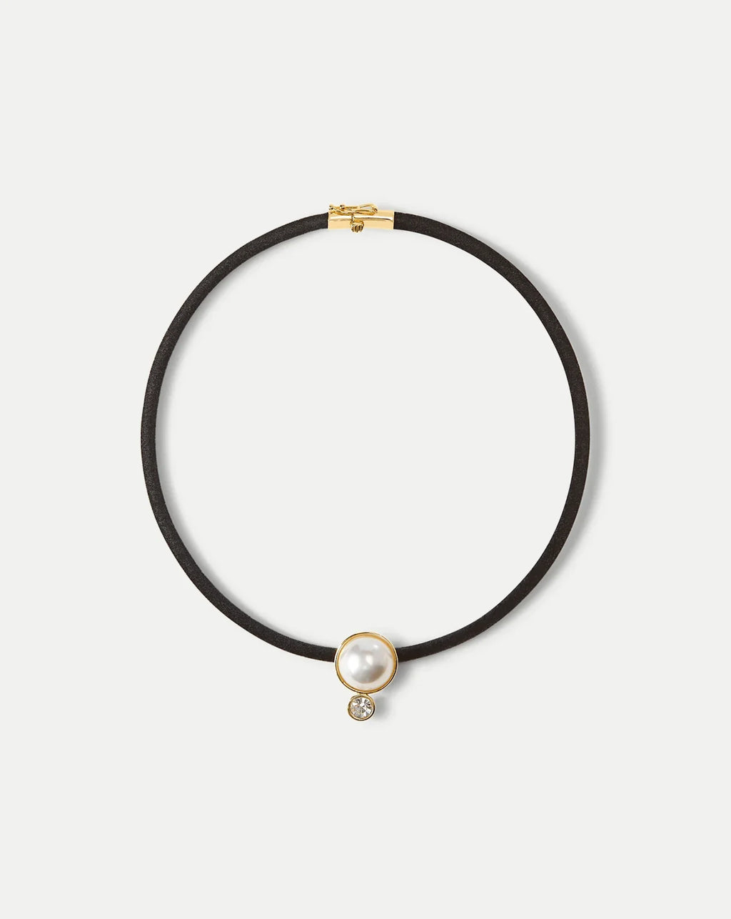 Pearl Pendant Cord Necklace