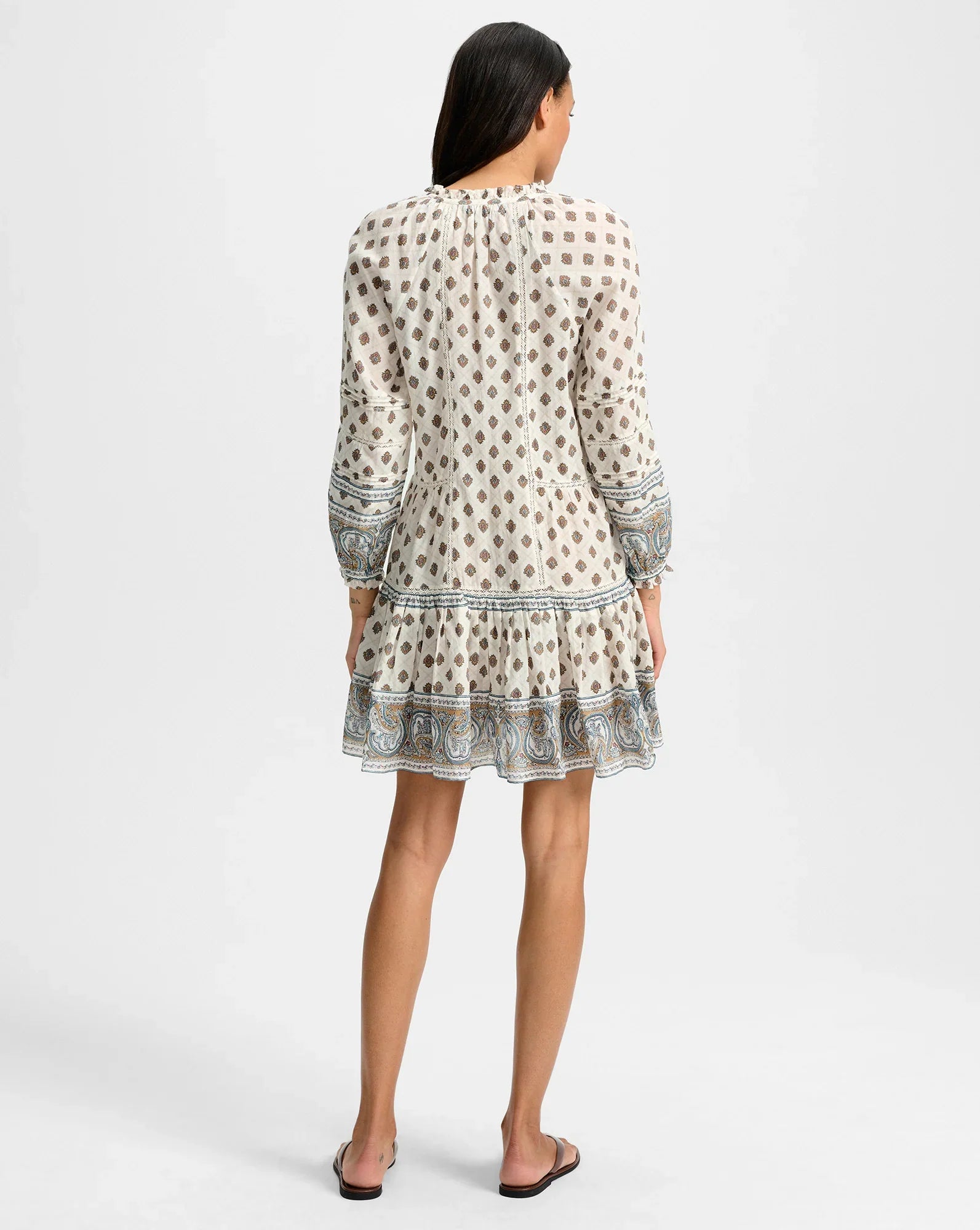 Belissa Paisley Mini Dress