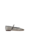 Ellie Woven-Leather Flat