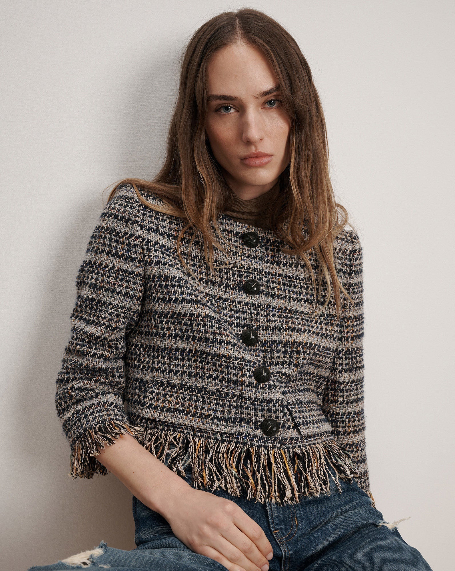 Lyons Fringe Jacket