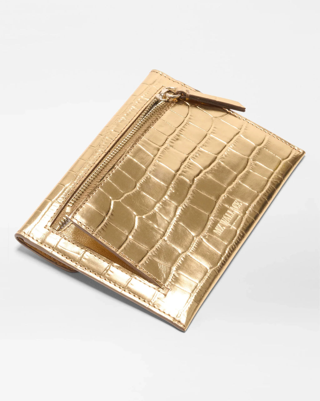 Gold Croc Effect Greta