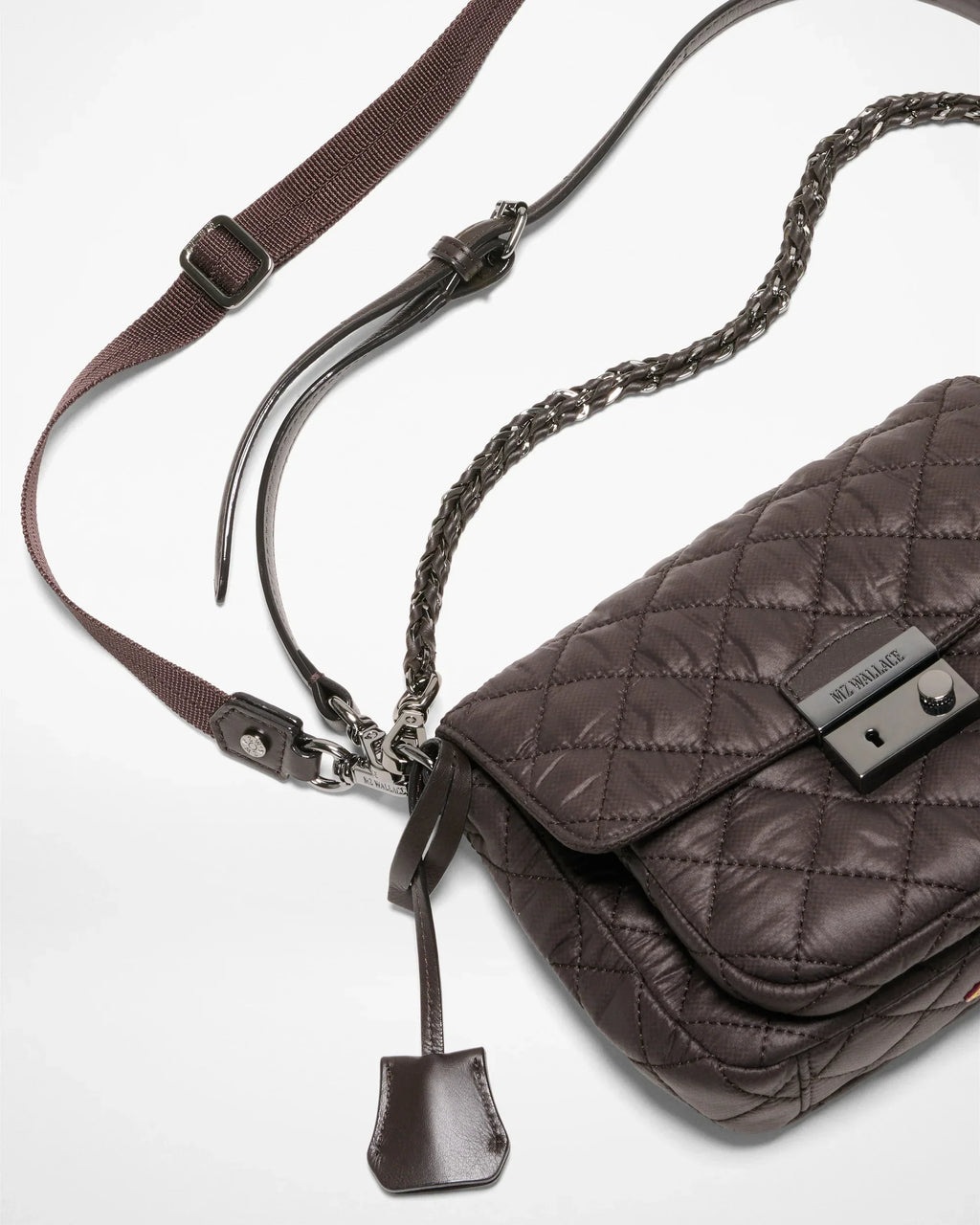 Espresso Small Crosby Lock Crossbody