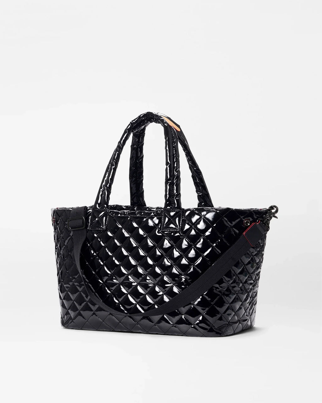 Black Lacquer Medium Metro City Tote