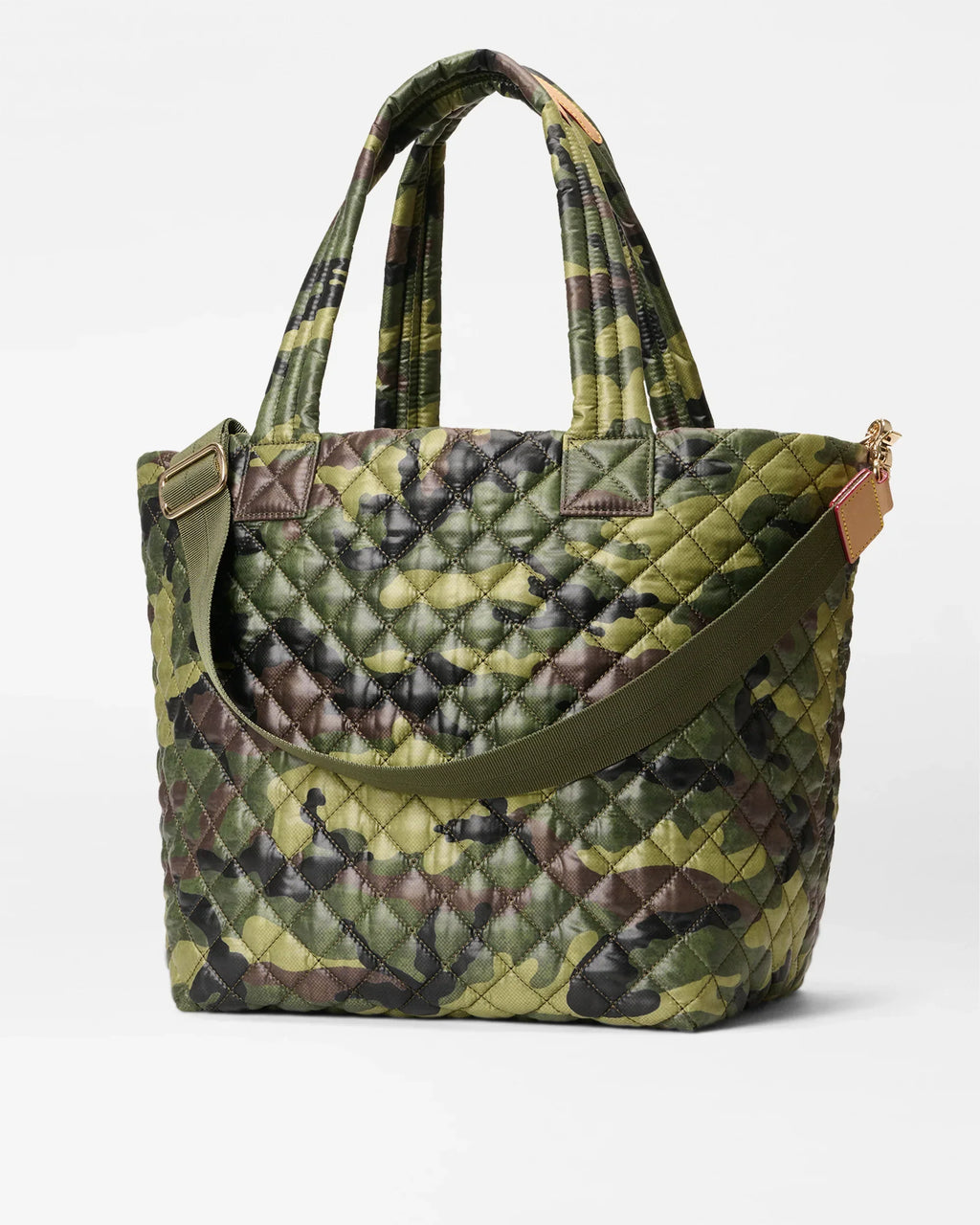 Green Camo Simple Metro Tote