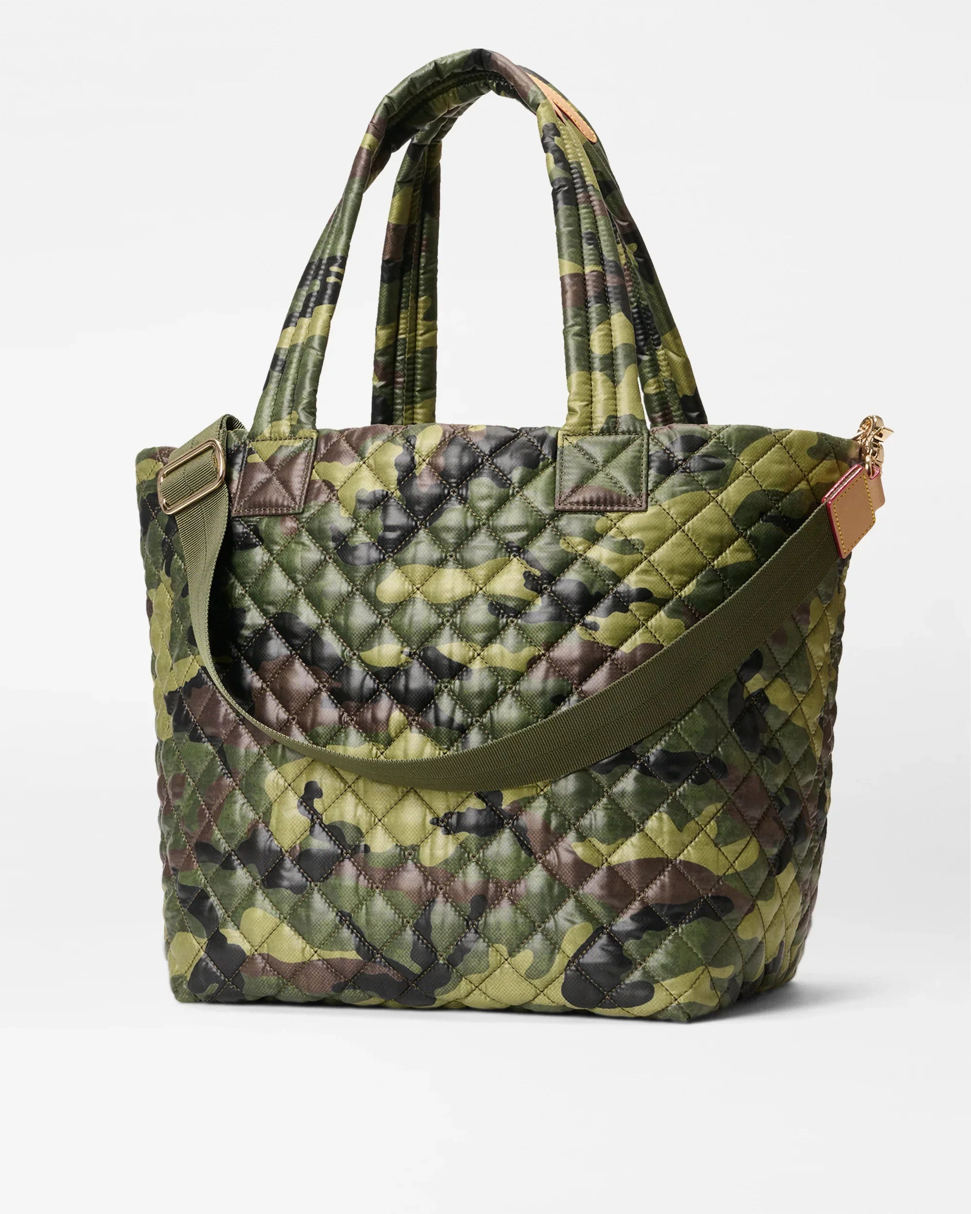 Green Camo Simple Metro Tote