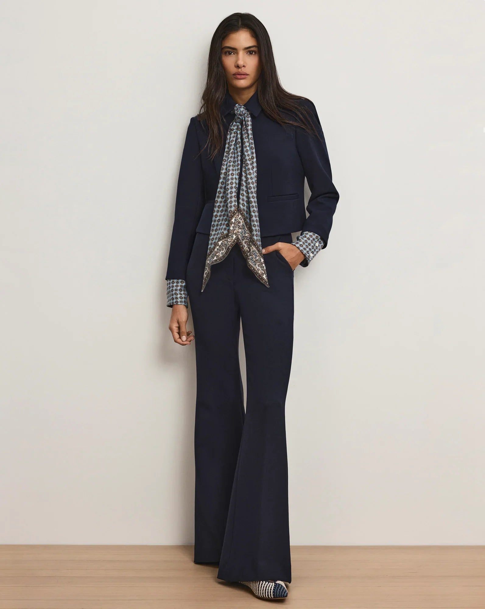 Ismena Removable Scarf Jacket