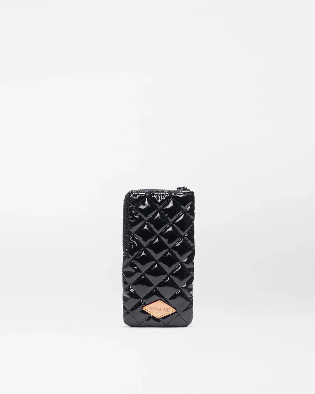 Black Lacquer Zip Sunglass Case
