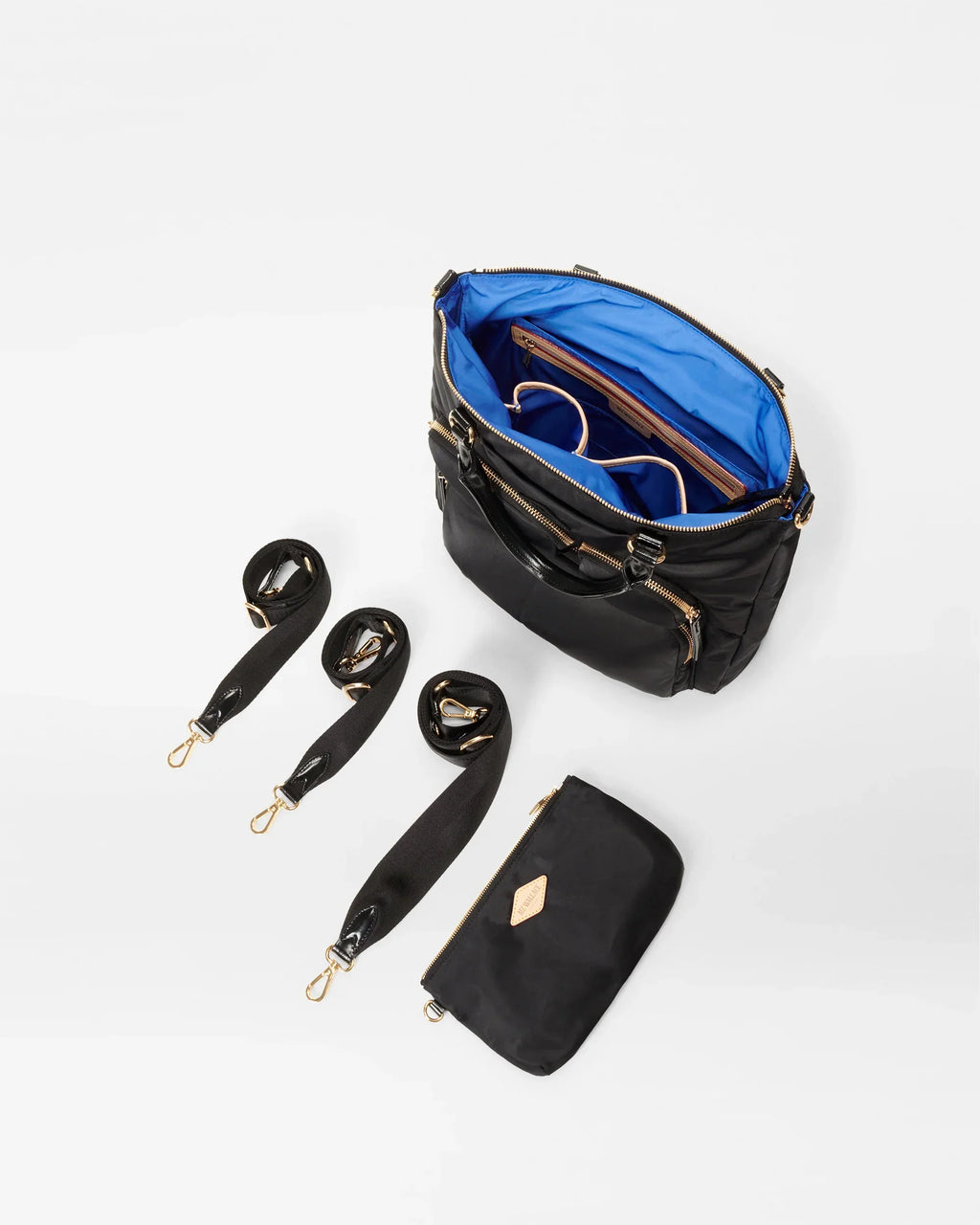 Black Chelsea Convertible Backpack
