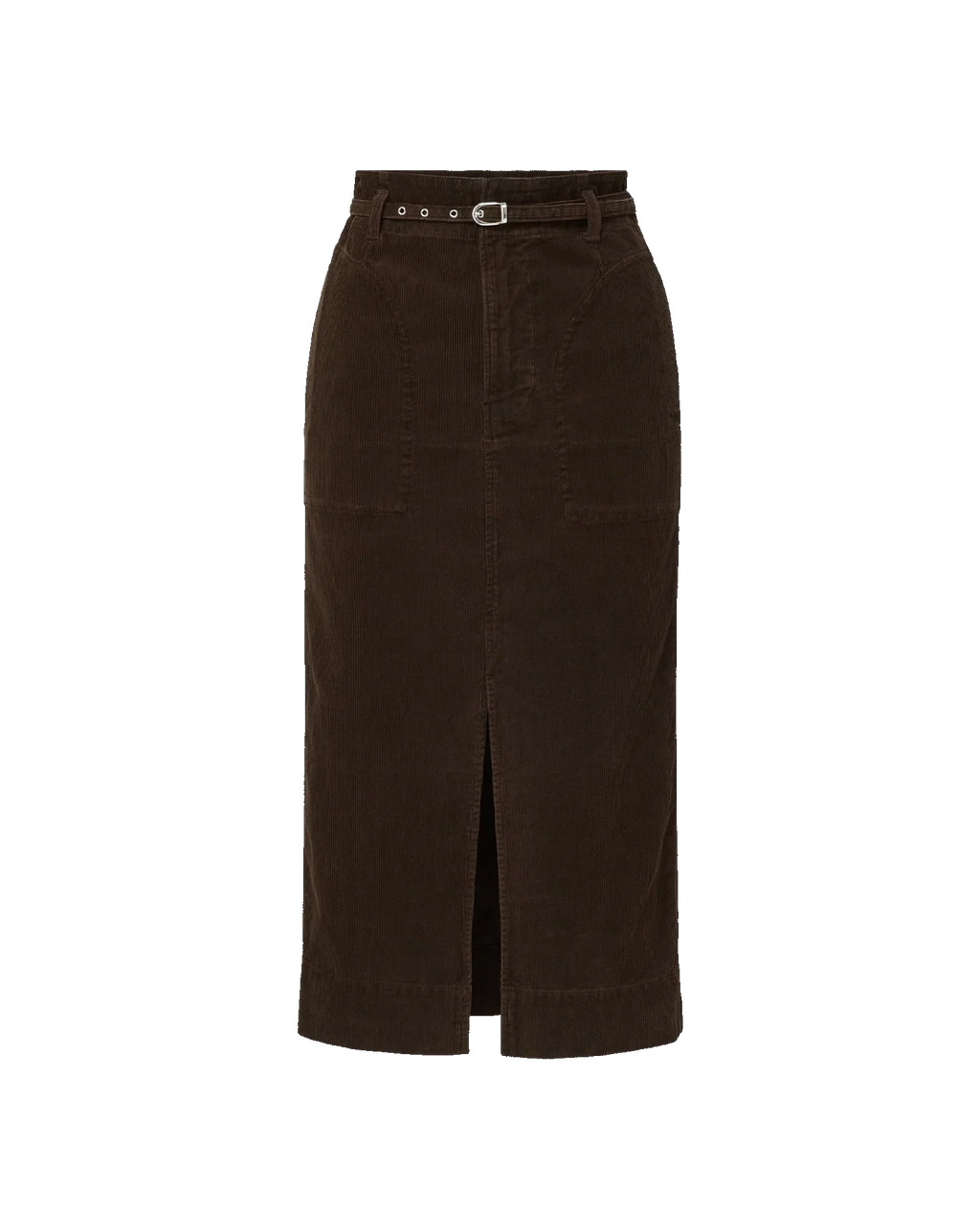 Pavana Corduroy Midi Skirt