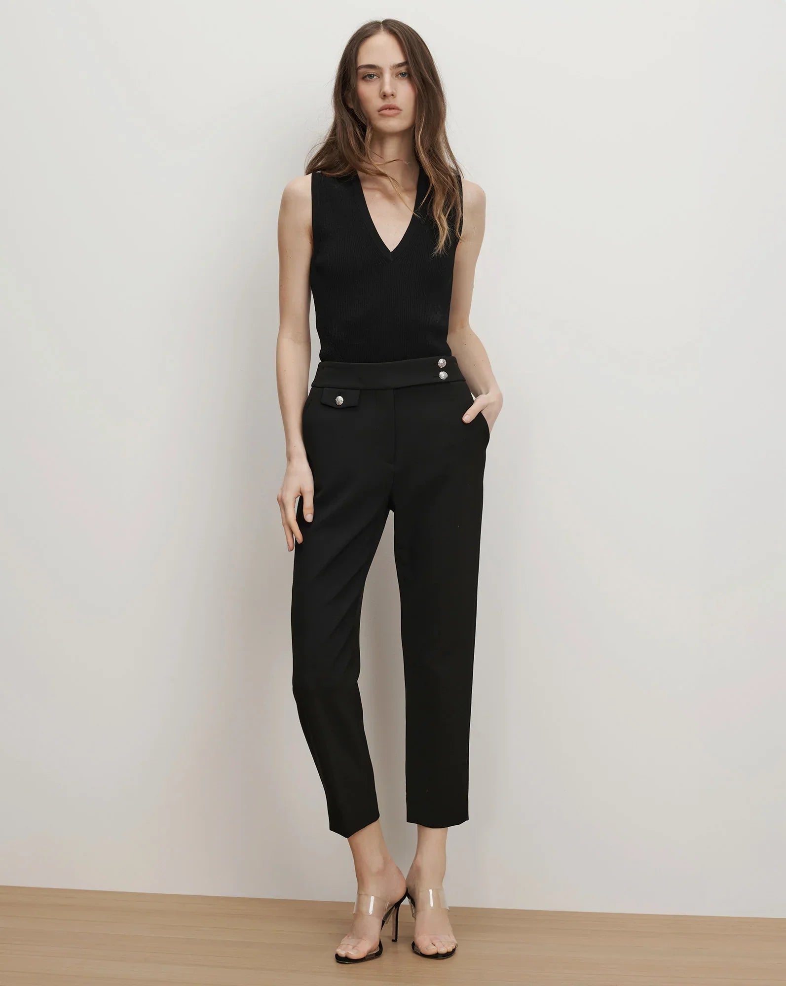 Renzo Crest Button Pant