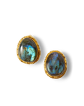 Macaroon Labradorite Earring