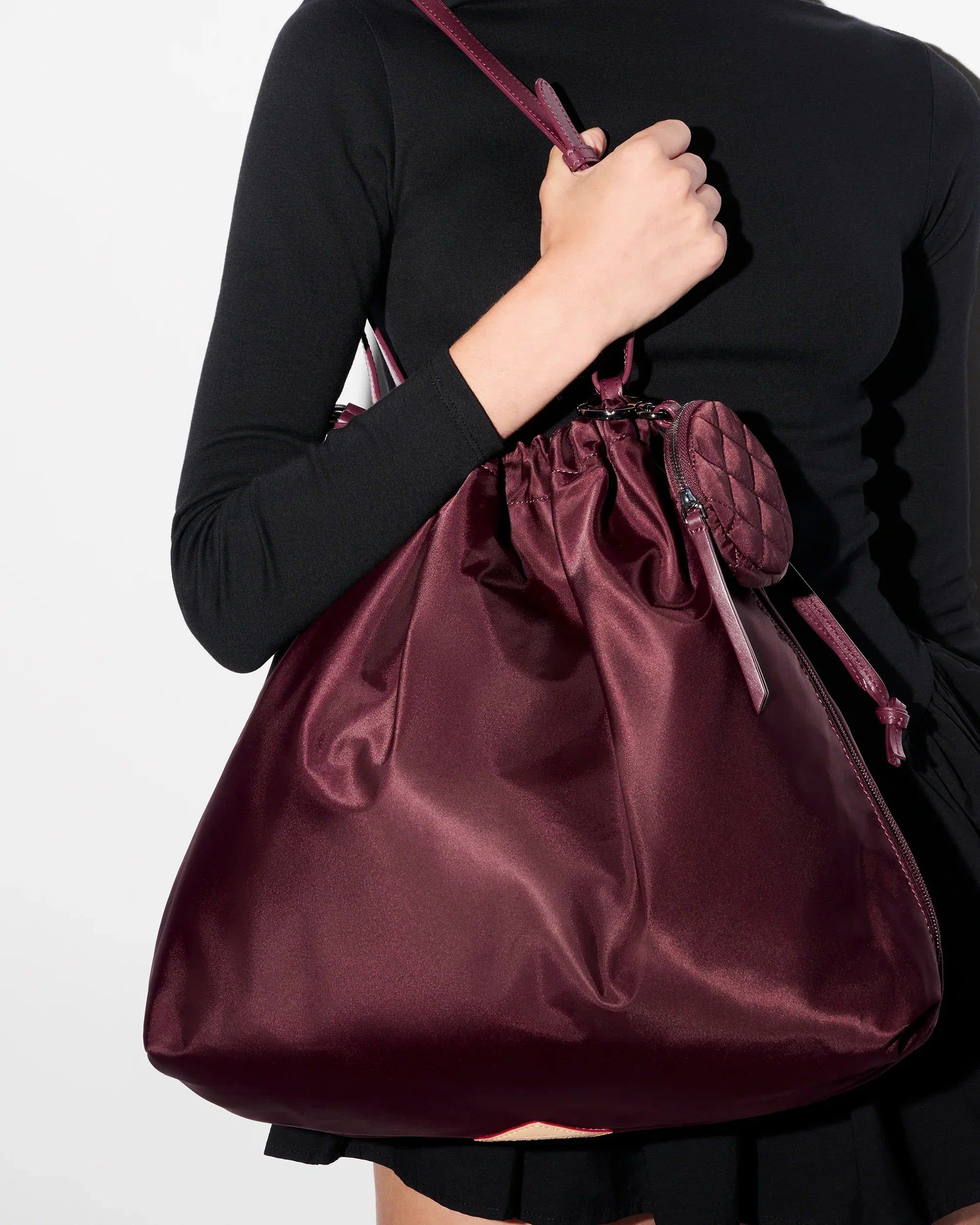 Bordeaux Waverly Shoulder