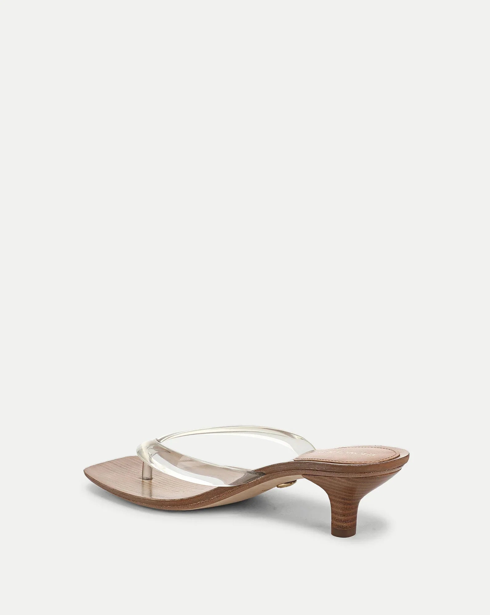Clea Jelly Kitten-Heel Sandal