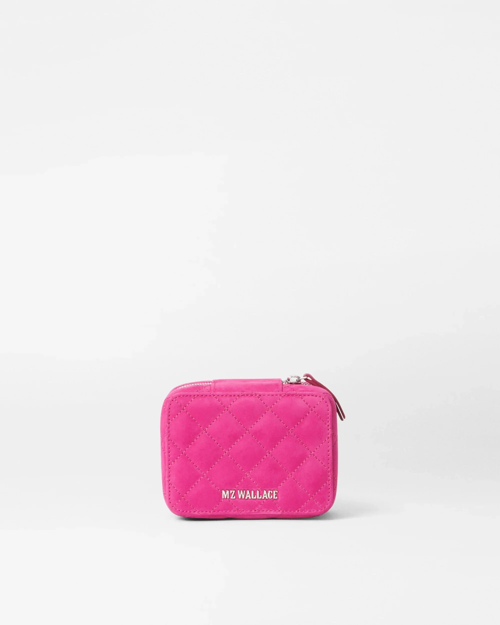 Raspberry Nubuck Jewelry Box
