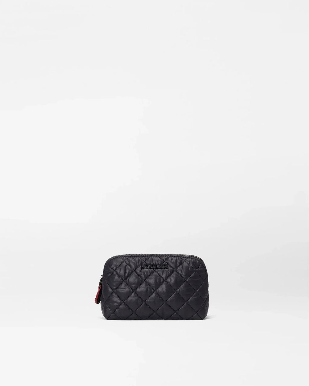 Black Small Double Zip Cosmetic