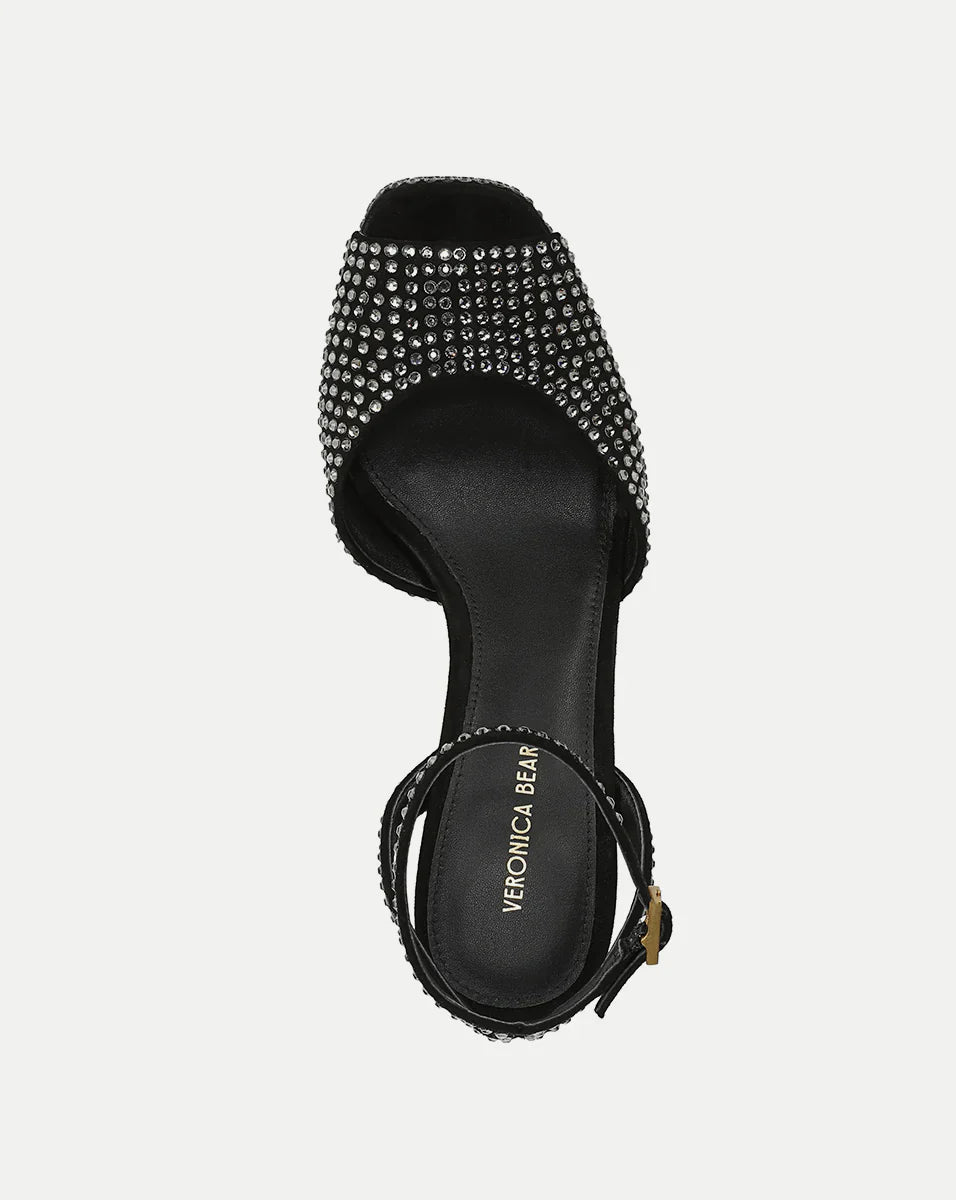 Brianne Crystal Platform Sandal