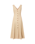 Lou Pleated Midi Dress