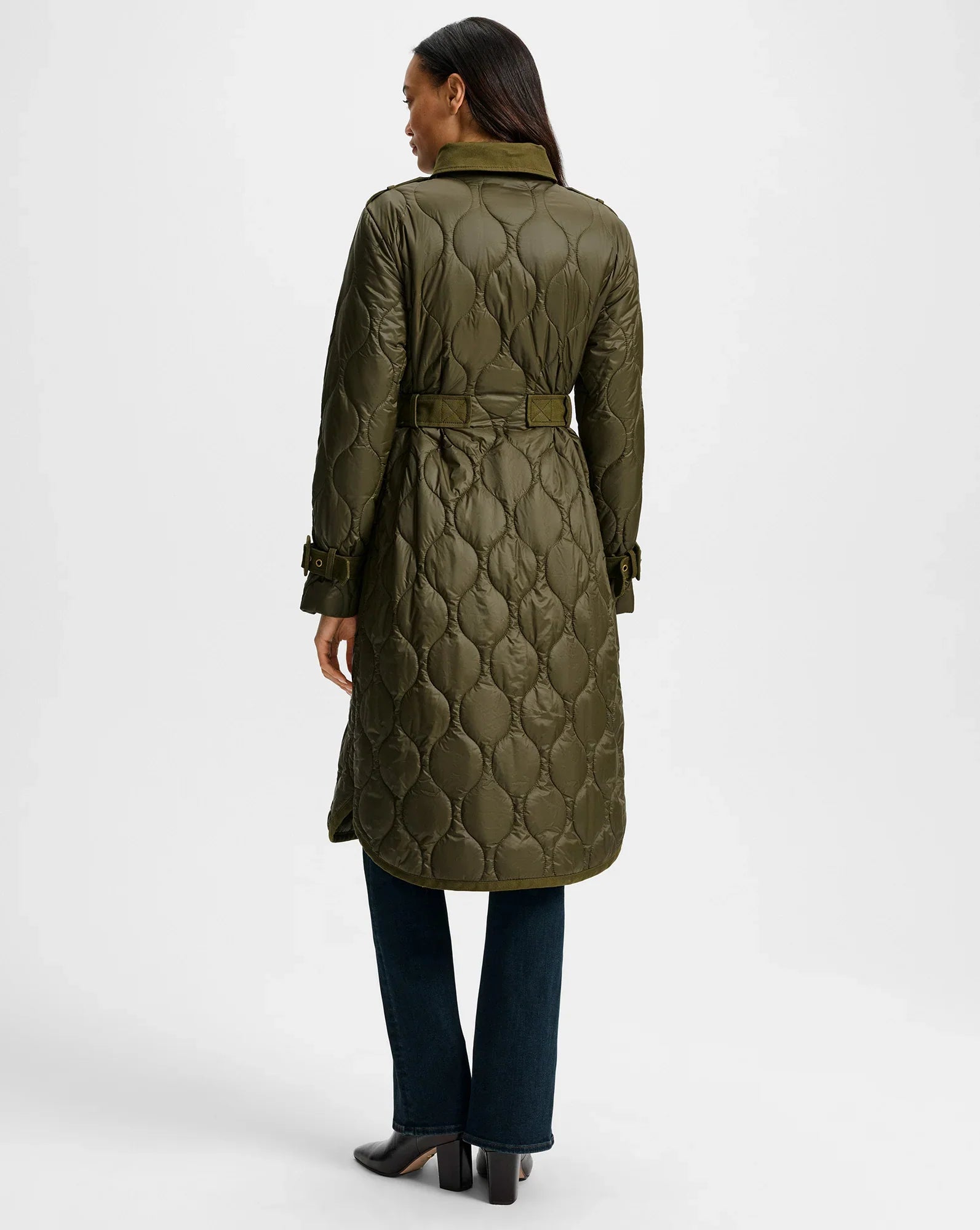 Newberry Puffer Trench Coat