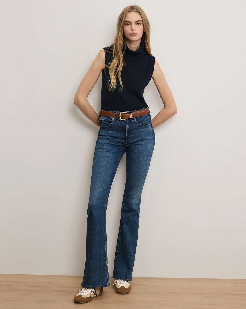Mazzy Cashmere Sleeveless Sweater