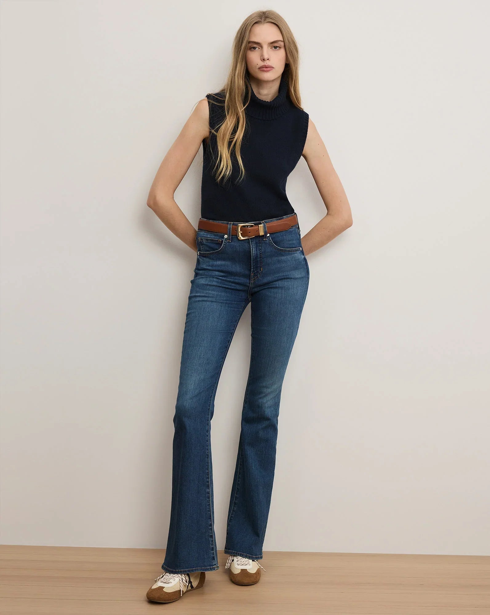 Mazzy Cashmere Sleeveless Sweater
