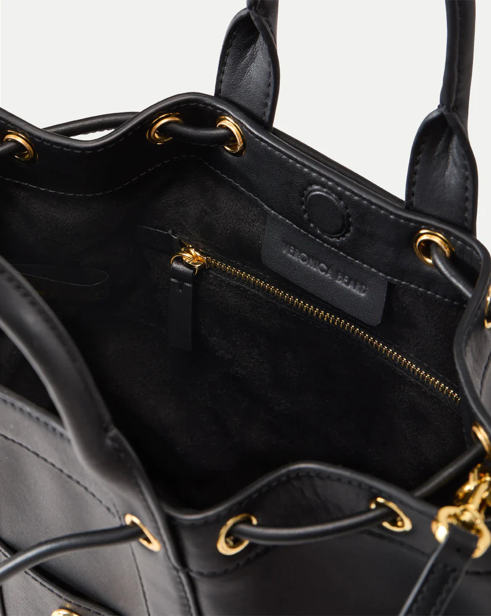 Veronica Beard Leather Goody Bag