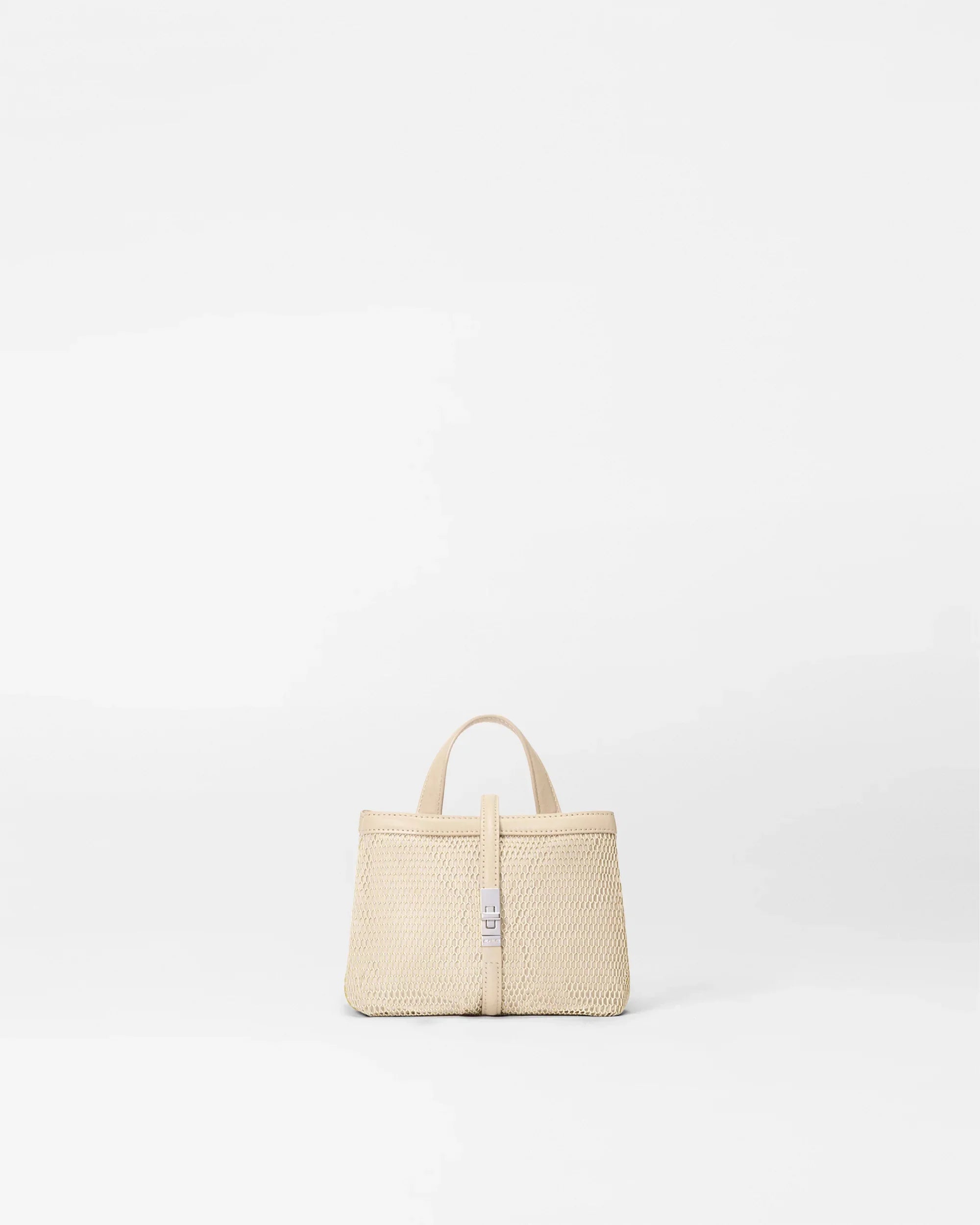 Buff Mesh Mini Astor Top Handle
